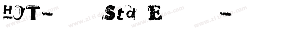 HOT-京紫 Std E手机版字体转换
